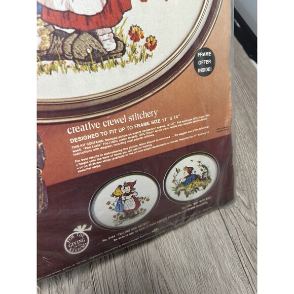 NEW Paragon Needlecraft Exquisite Hummel Stitchery Crewel 0464 Needlework Kit - Picture 4 of 7